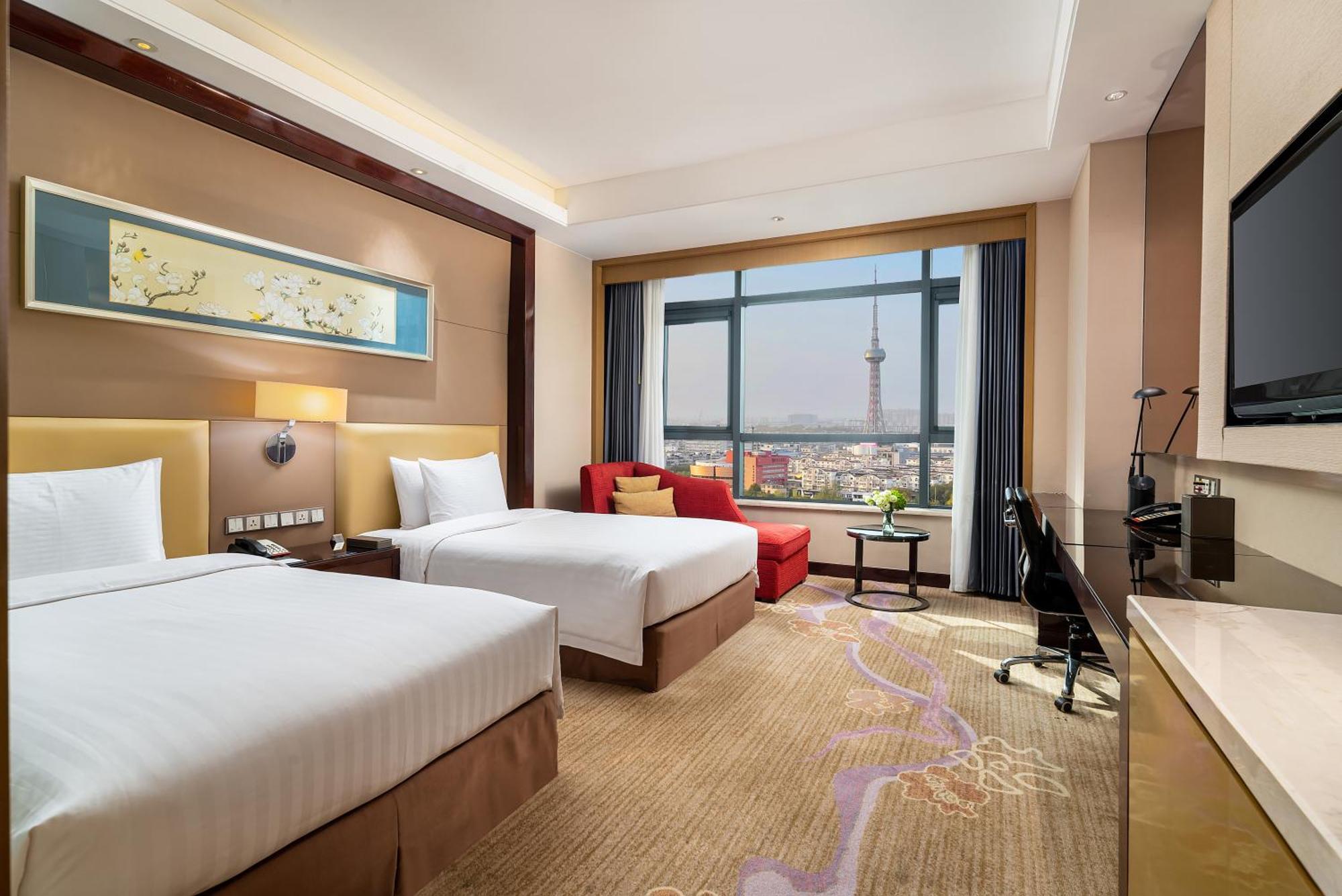 Hotel Wanda Realm Taizhou Taizhou  Exteriér fotografie